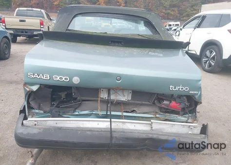 1991 Saab 900 Se из США, поврежденный, VIN YS3AL75L0M7020441